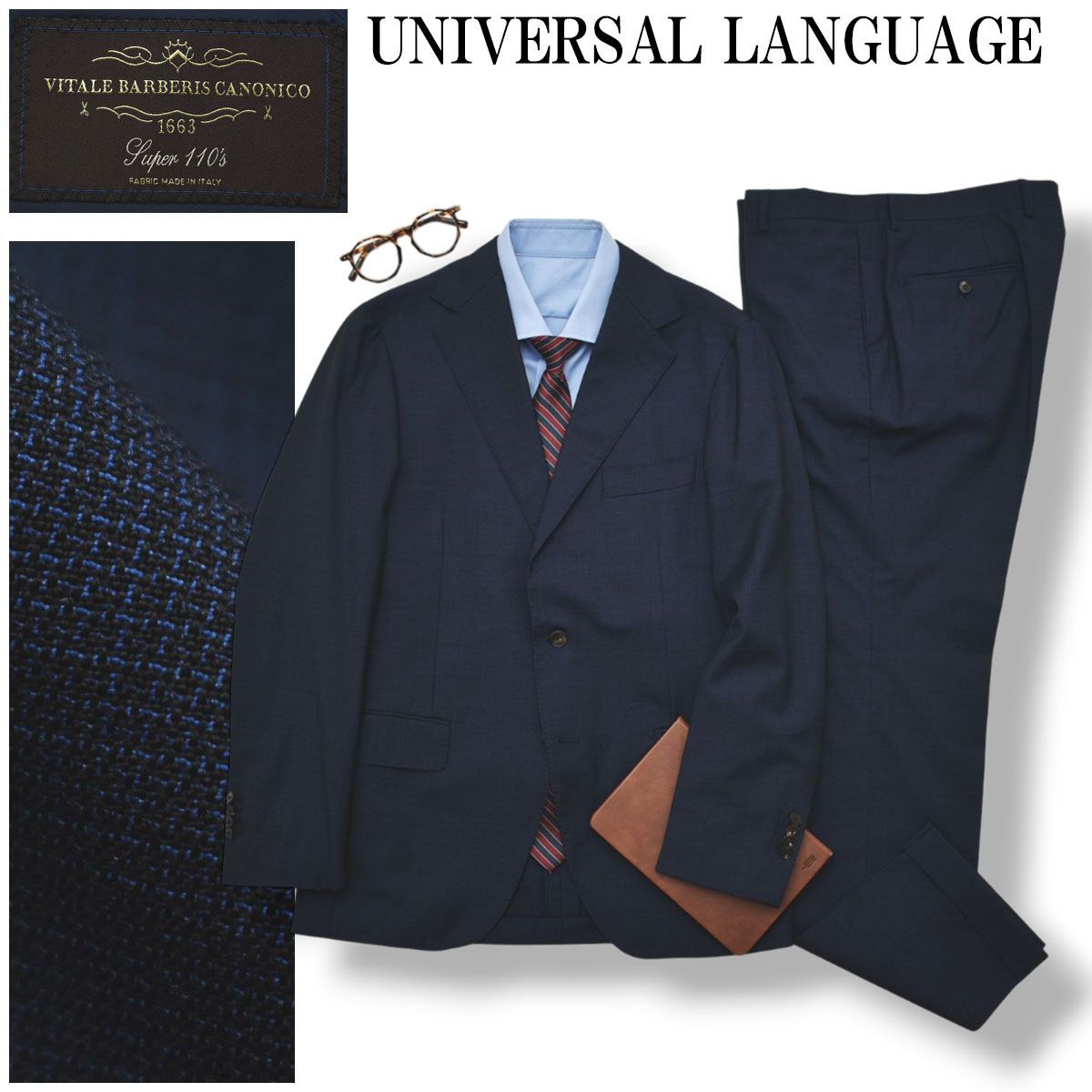 6万円　CANONICO UNIVERSAL LANGUAGE チェスターコート UNIVERSAL LANGUAGE（ユニバーサルランゲージ）CANONICO