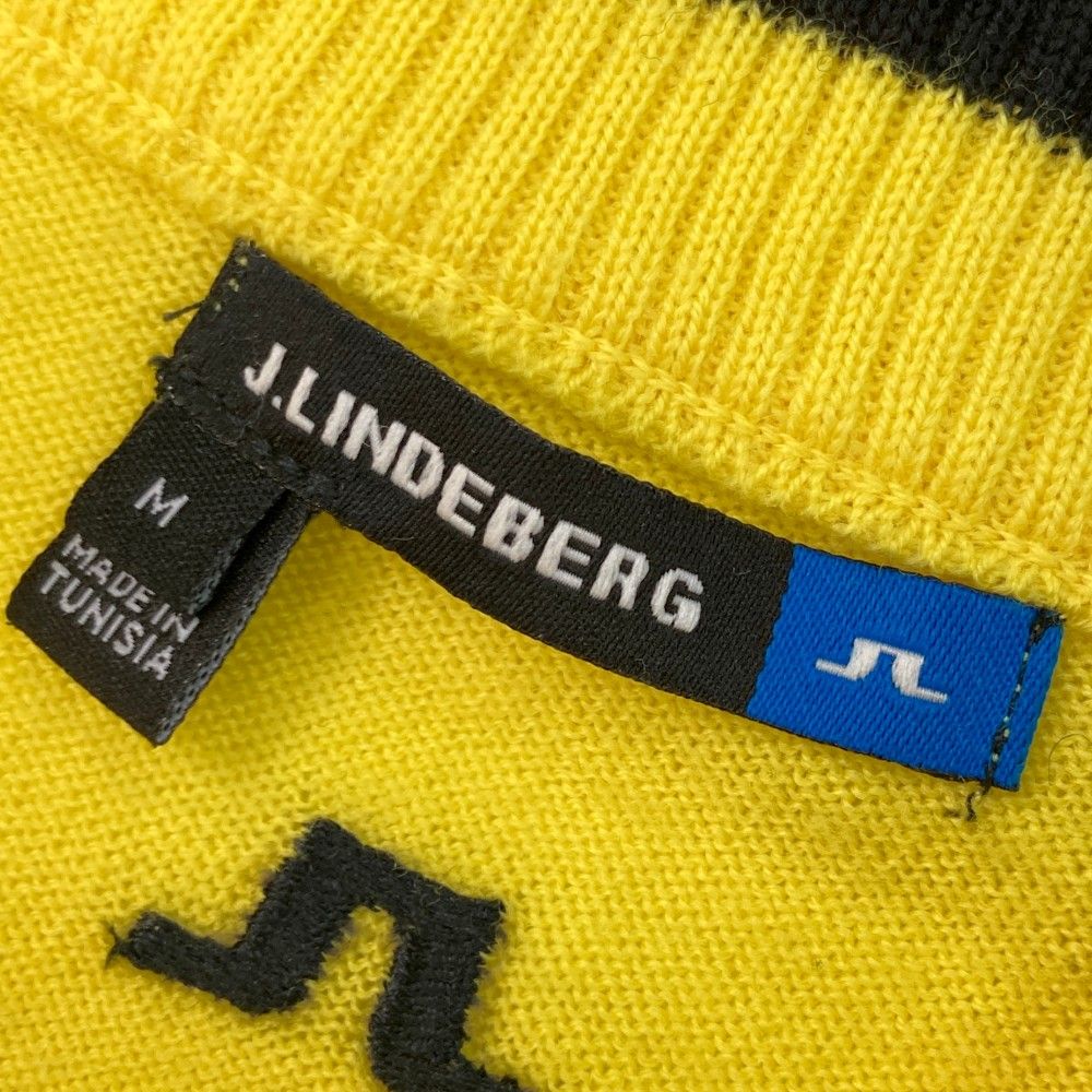 全国どこでも送料無料！ サイズ：M J.LINDEBERG ジェイリンドバーグ ハーフジップ ニット セーター
