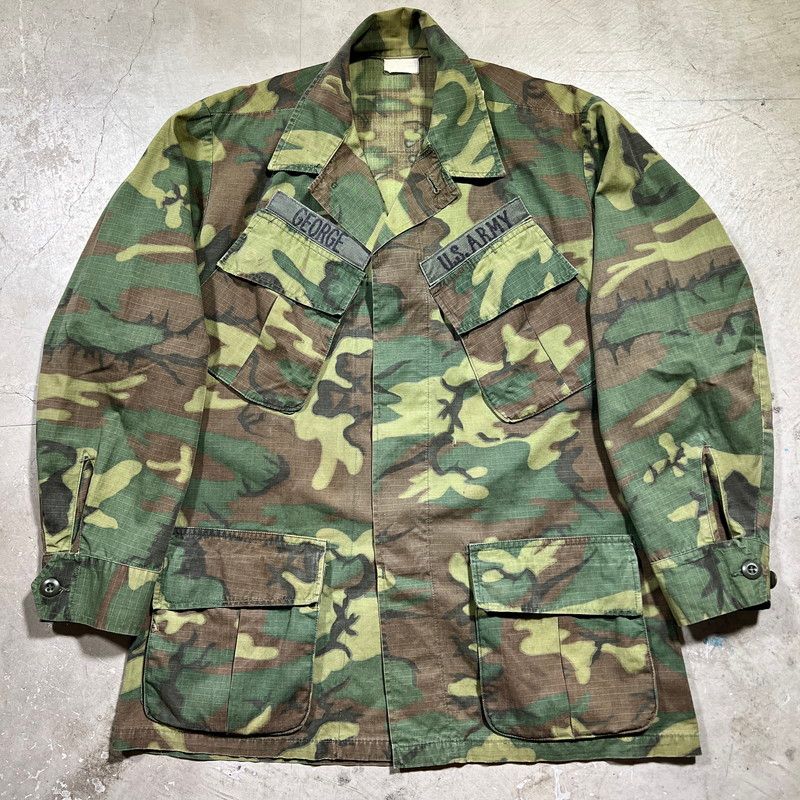 U.S.ARMY 60's ジャングルファティーグジャケット ERDL - USED MARKET