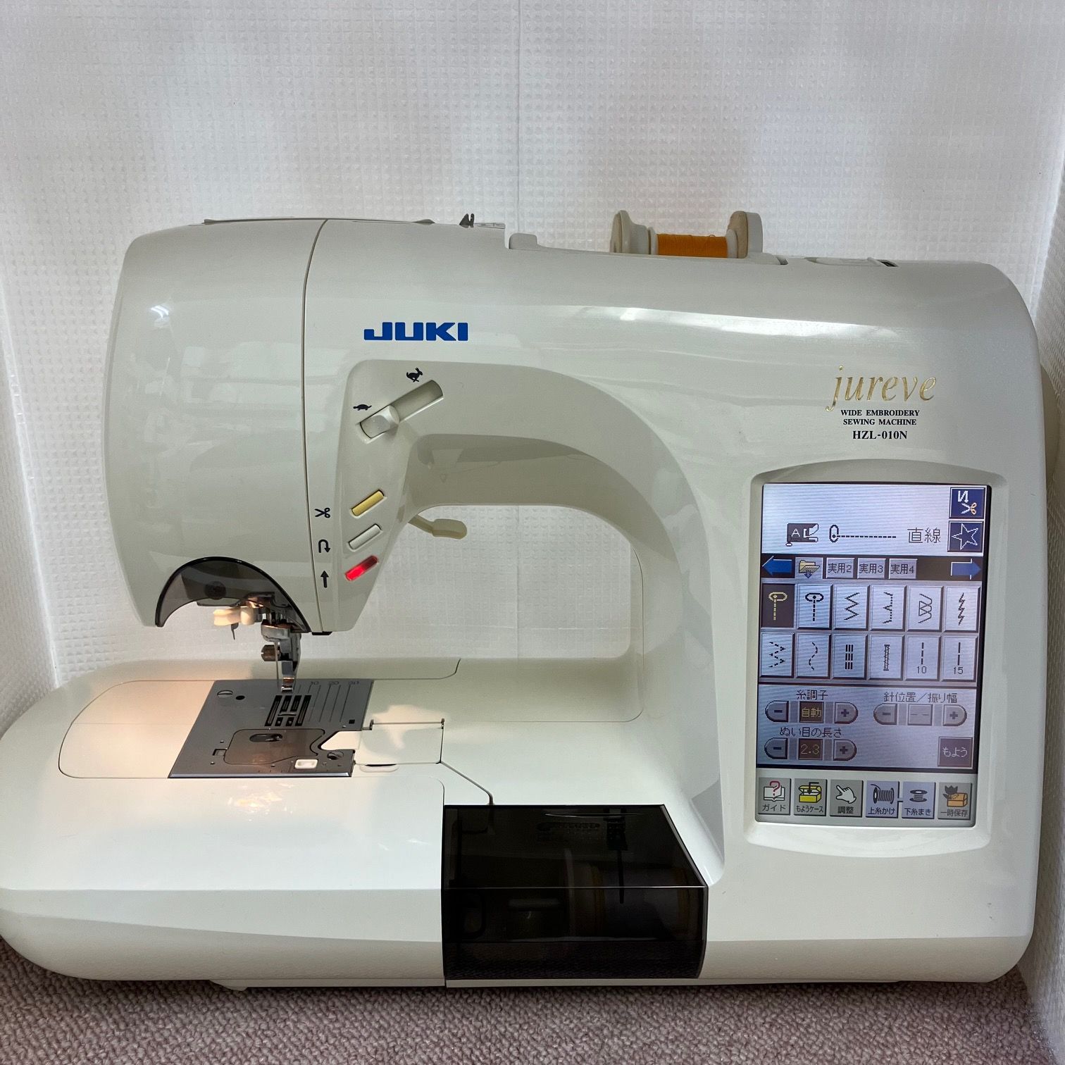 ジューキミシン　ジュレーブ　jureve HZL-010 JUKI jureve HZL-010 刺繍機 ミシン ジューキ 上位モデル｜Yahoo