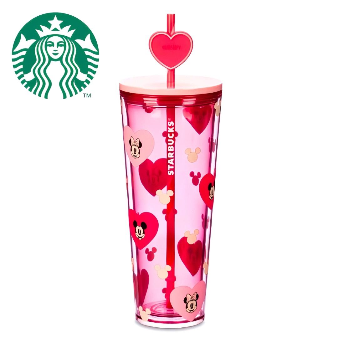韓国限定 スタバ ☆ディズニー ミッキー ミニー コールドカップ