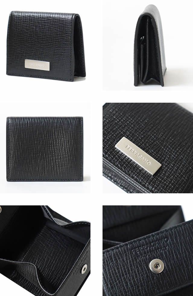 フェラガモ FERRAGAMO コインケース 小銭入れ メンズ 本革 革 ブランド
