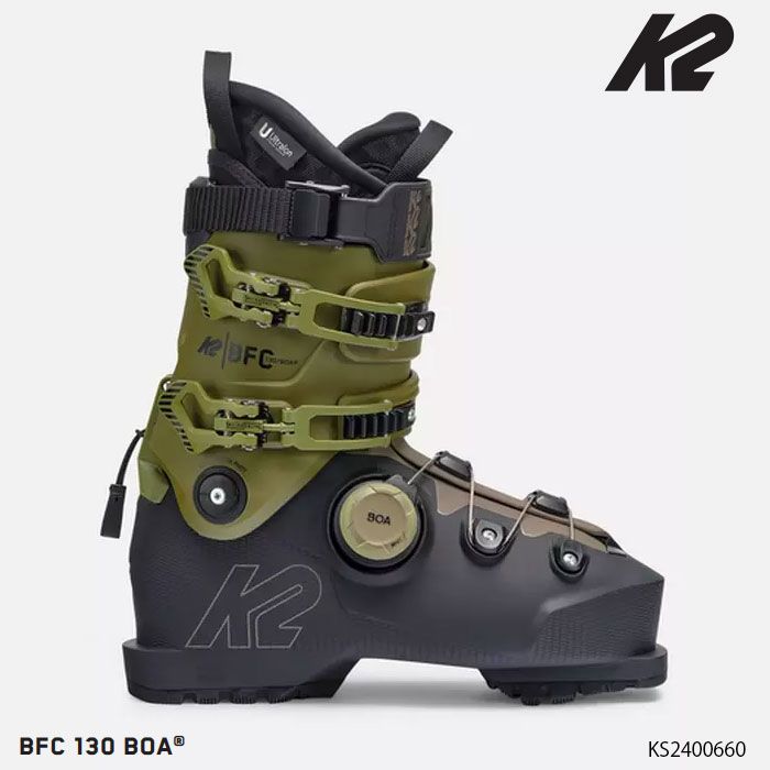 K2 ケーツー スキーブーツ メンズ 24-25 K2 BFC 130 BOA ビーエフシー130 ボア 男性用 日本