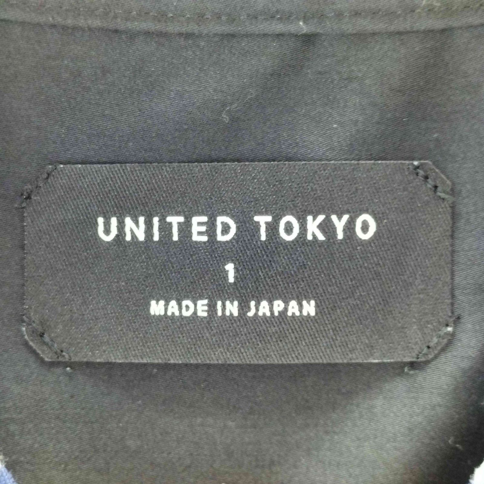 ユナイテッドトウキョウ UNITED TOKYO 小紋ロングバンドカラーシャツ メンズ JPN：1 - メルカリ