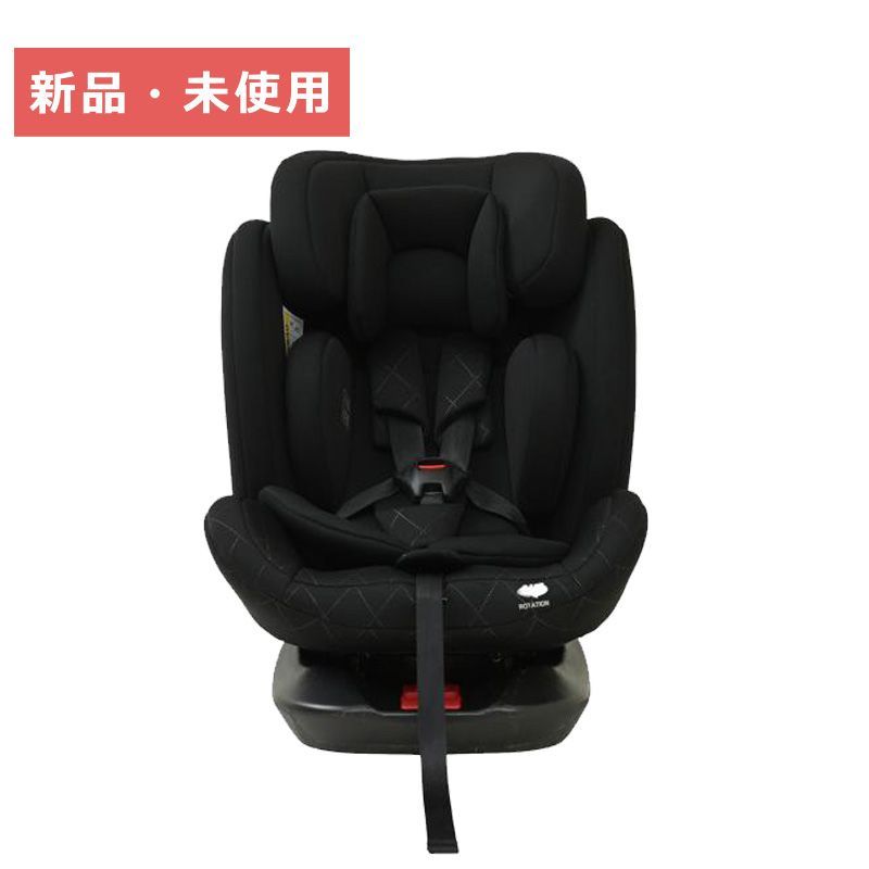 チャイルドシート 新生児 チャイルドシート回転式 ISOFIX R129ブラック 赤ちゃん 出産 出産準備 回転 150cmまで対応可 11歳頃まで