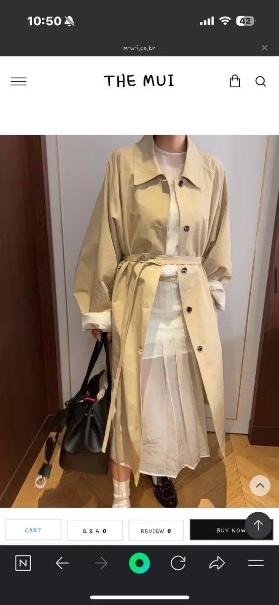 THE MUI トレンチコート LONDONFLAT ベルリン トレンチ コート