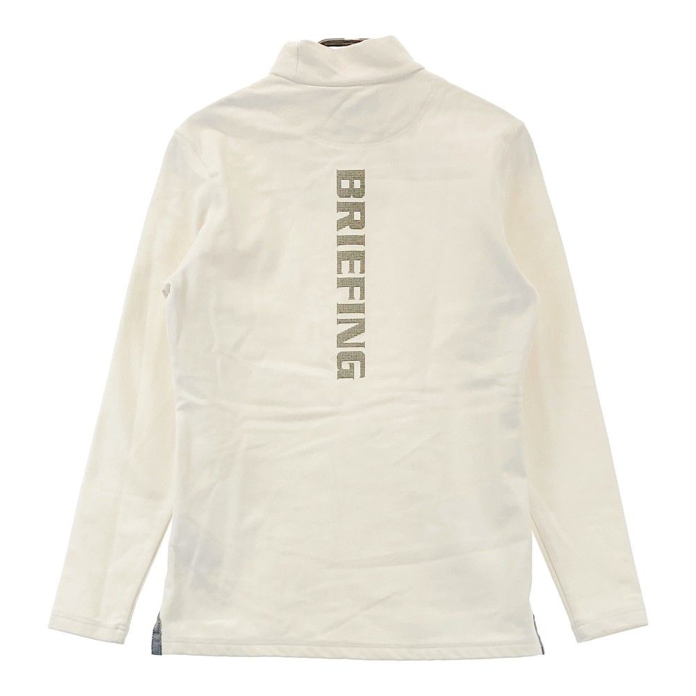 サイズ：S BRIEFING GOLF ブリーフィング  長袖ハイネックTシャツ  ホワイト系 [240101331311]# ゴルフウェア レディース ストスト