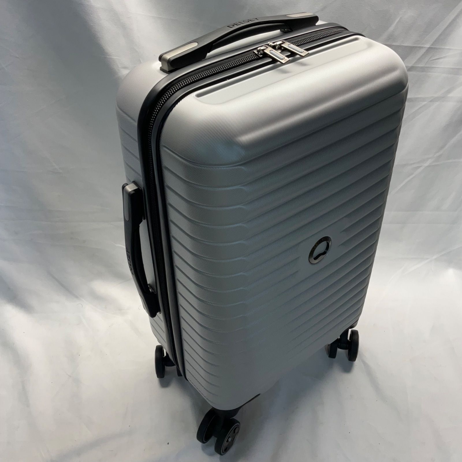 新品未使用】DELSEY PARIS スーツケース 2個セット シルバー 