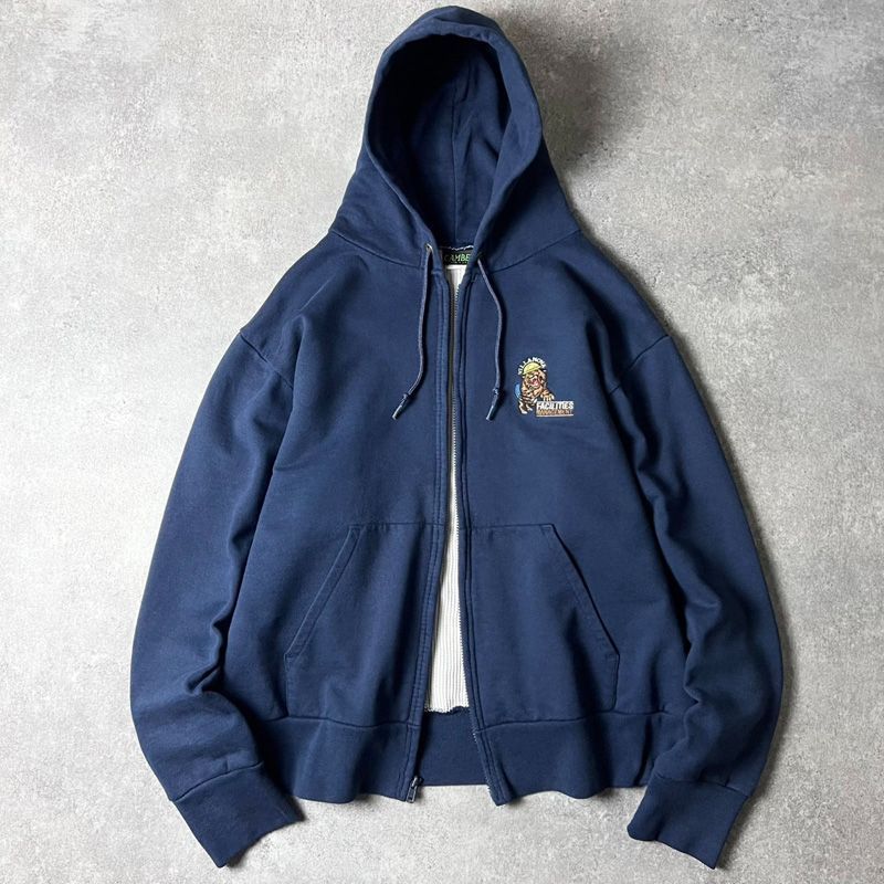 美品○シンプリシテプリュス デニムジャージセットアップスーツ グレー