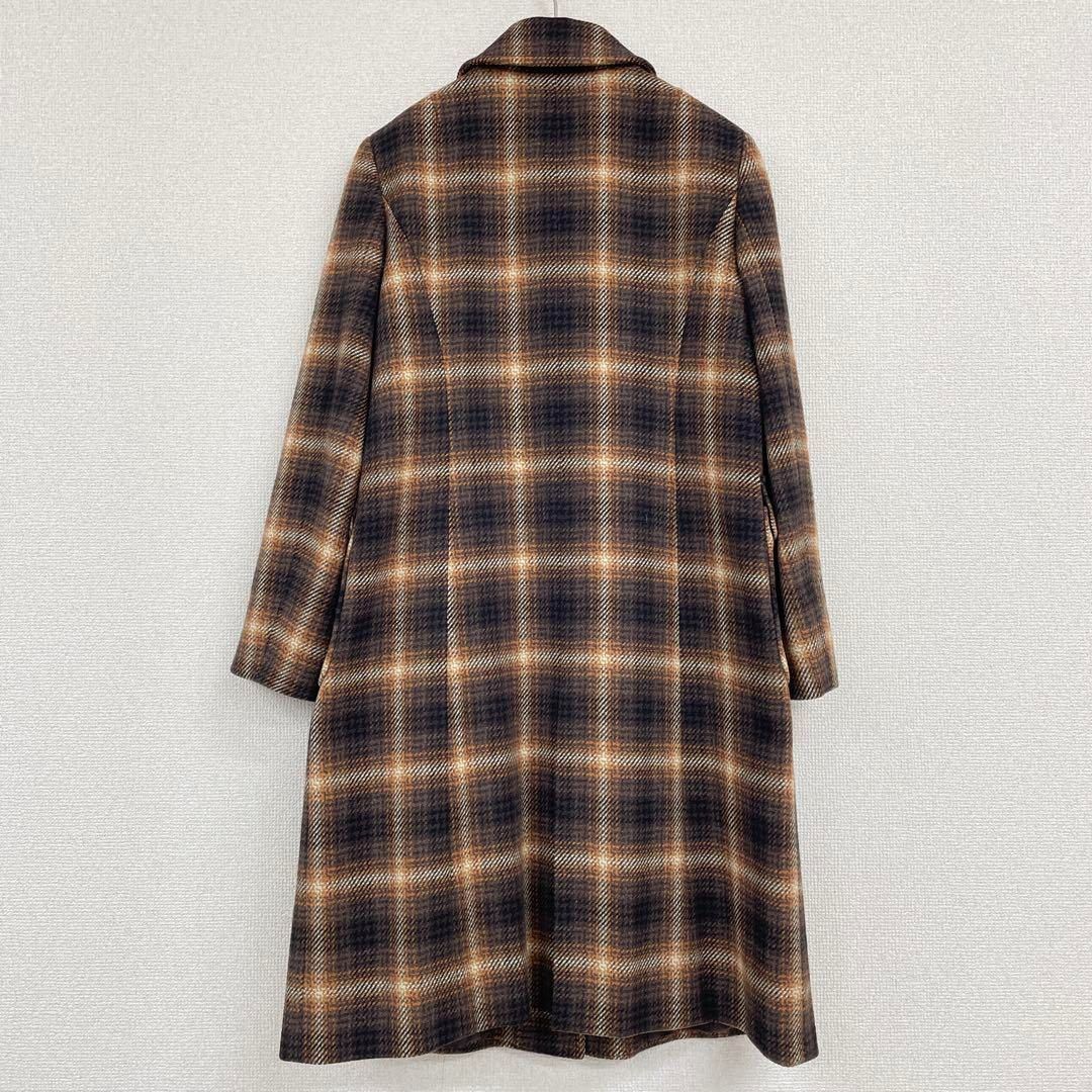 [美品] バーバリーロンドン　コート　ジャケット　ウール　カシミア混　ツイード BURBERRY LONDON バーバリーロンドン ロングコート ツイード チェック