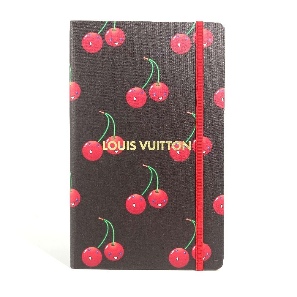 LOUIS VUITTON ノート ルイヴィトン ノートブックカバーMM エミリー ノワール ユニ