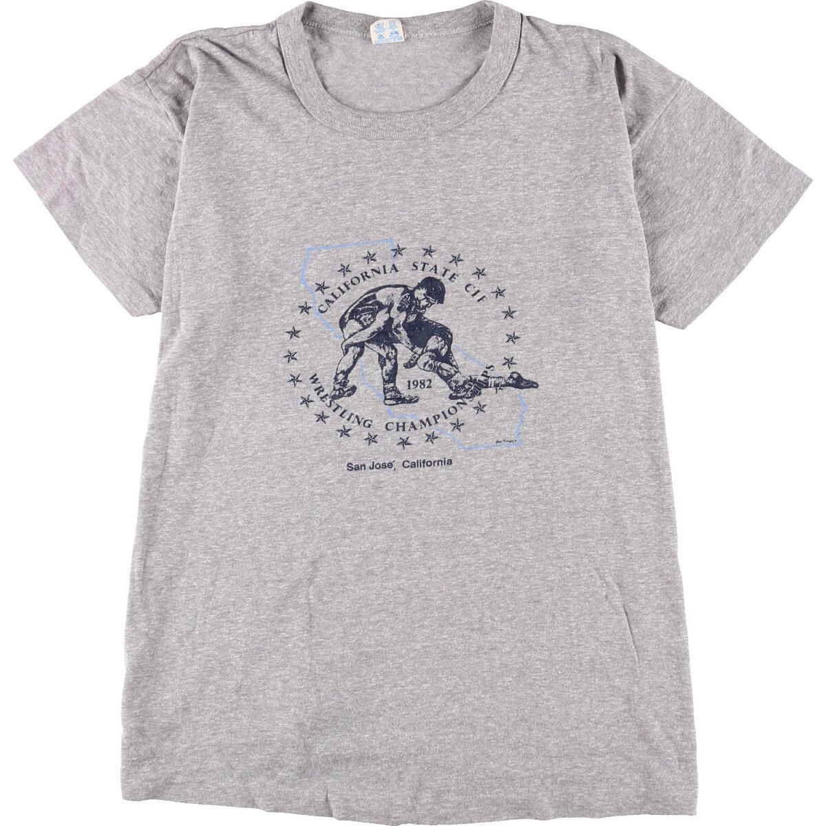 80sチャンピオン Champion トリコタグ カレッジTシャツ USA製 古着 80年代 チャンピオン Champion トリコタグ カレッジTシャツ