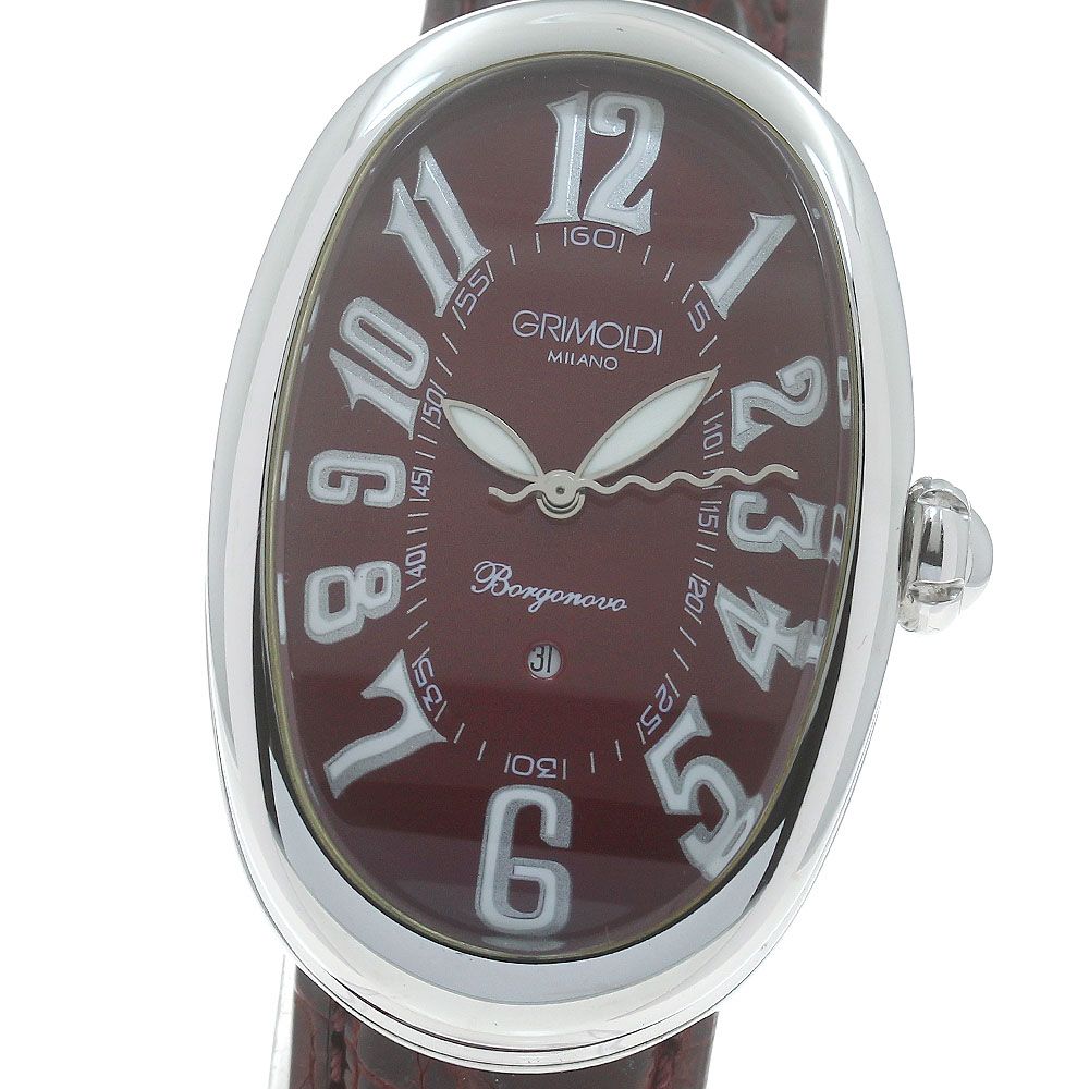 グリモルディBergamo自動巻 イタリア機械式（自動巻き）腕時計