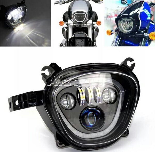 スズキ ブルーバード LEDヘッドライト エンジェルアイ イカリング 2019 Suzuki Boulevard M109R LED BOSS VZR1800BZ M90 VZ1500