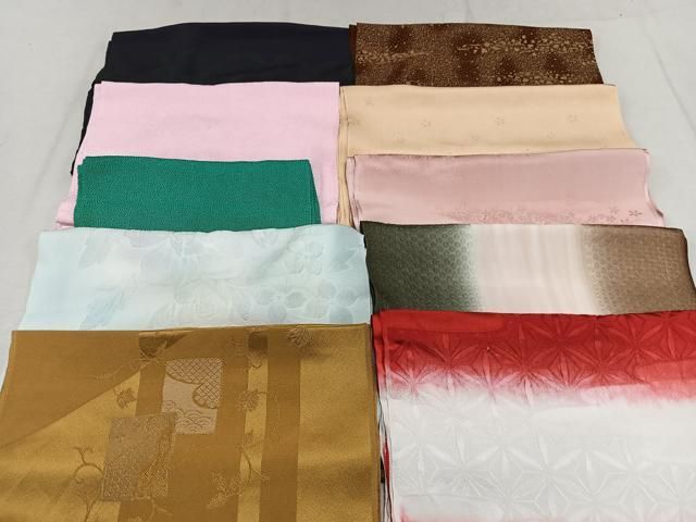 平和屋着物 和装小物 上質な帯揚げ 10枚セット CAAK2722xe