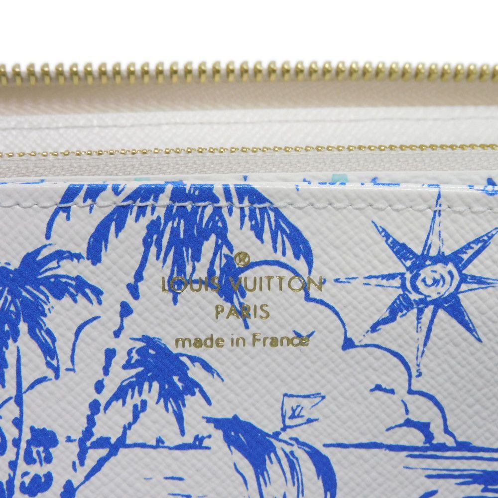 LOUIS VUITTON ルイ・ヴィトン ジッピーウォレット 現行 ブルー