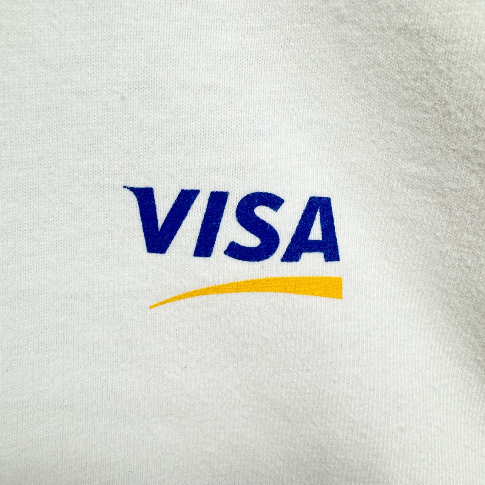 90s ビンテージ Tシャツ 企業ロゴ VISA クレカ クレジットカード e63971159816f4e8c364783fb50795