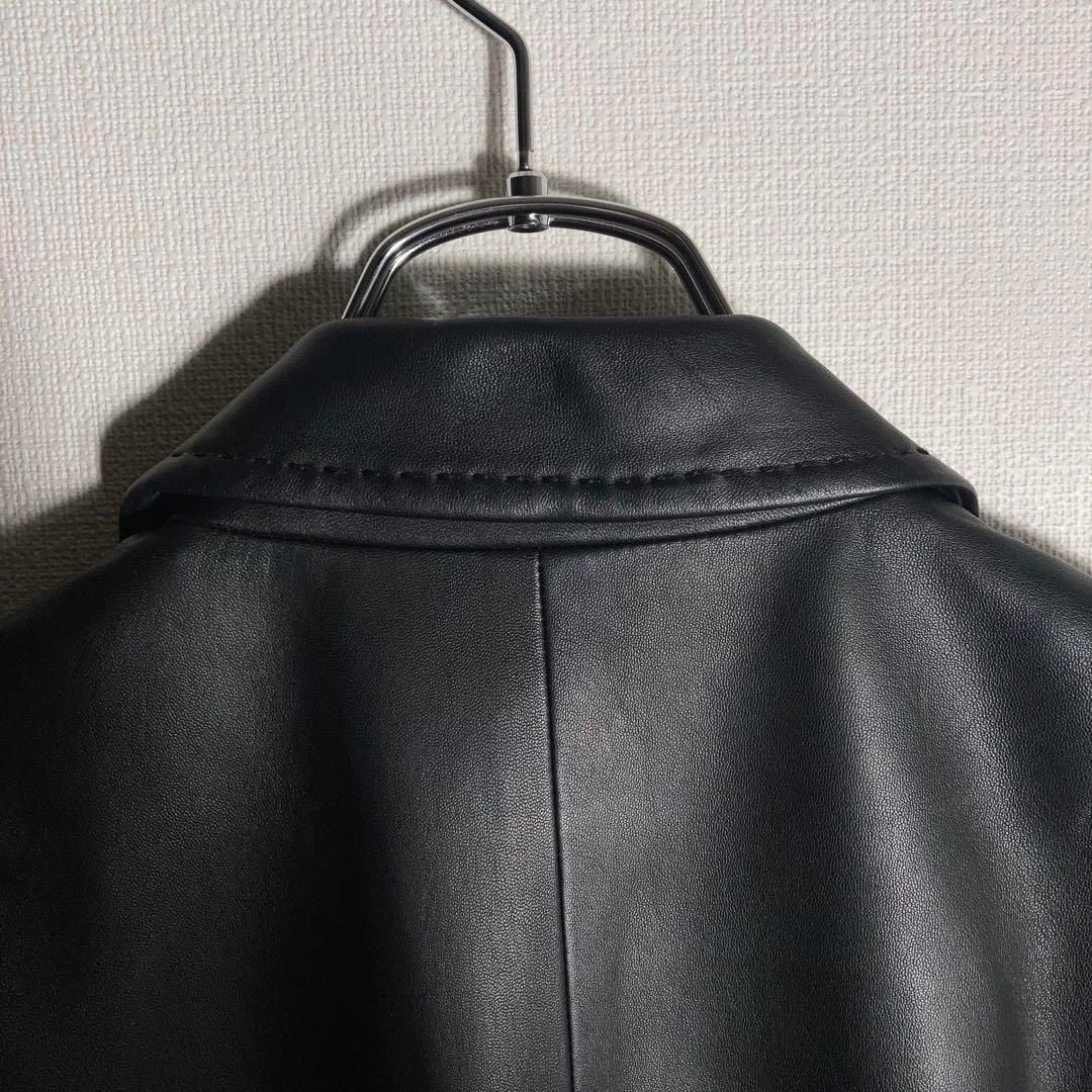 バーバリーロンドン レザージャケット ラムレザー 高級 ノバチェック バーバリーロンドン 最高級ラムレザー ノバチェック シングル