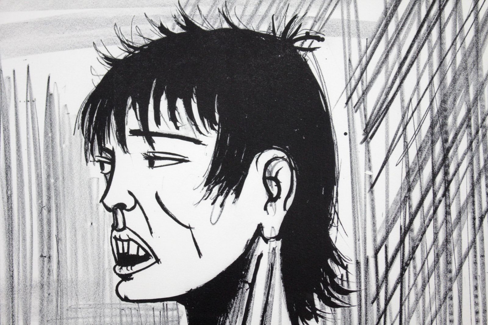 ベルナール・ビュッフェ『フランス革命・ドラム叩き レゾネNo.243』リトグラフ【真作保証】 絵画 ベルナール・ビュッフェ『フランス革命・ドラム叩き レゾネNo