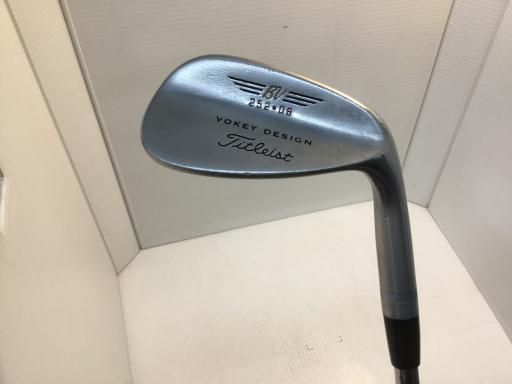 中古】 タイトリスト VOKEY ツアークローム 252.08 ウェッジ WG