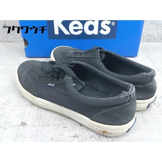 ◇　◎ Keds ケッズ スニーカー シューズ 22.5ｃｍ ブラック レディース 【1002801459239】