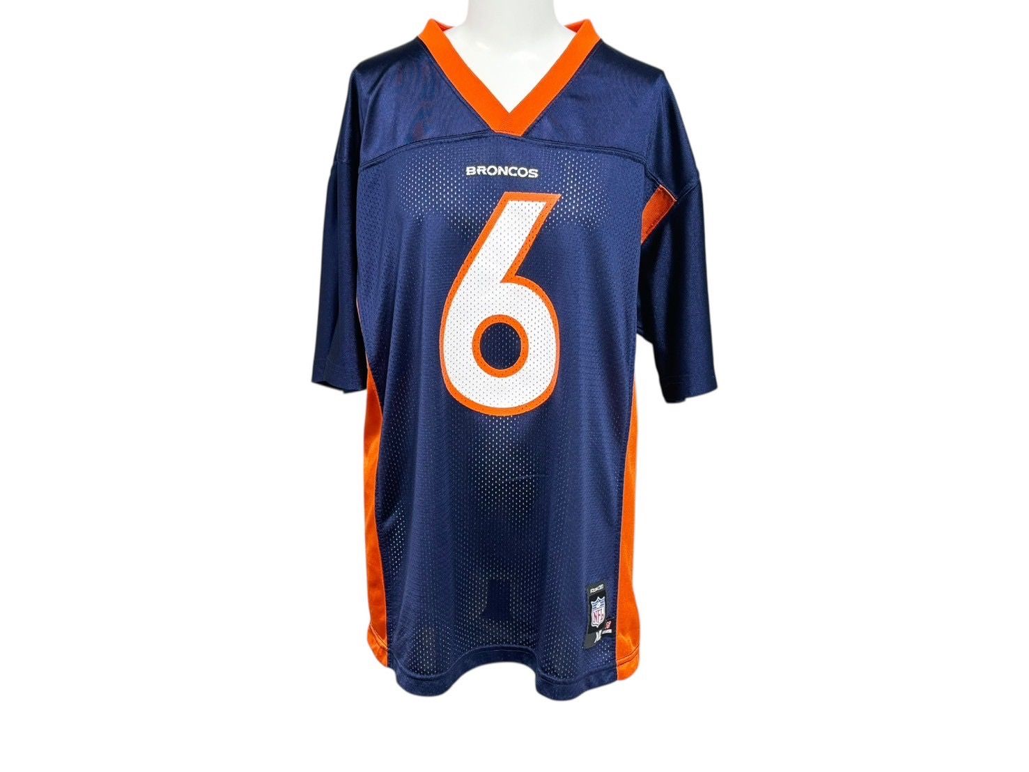 Reebok リーボック REEBOK NFL Broncos Cutler リーボック フットボール アメフト ゲームシャツ ネイビー サイズ XL 4b001409