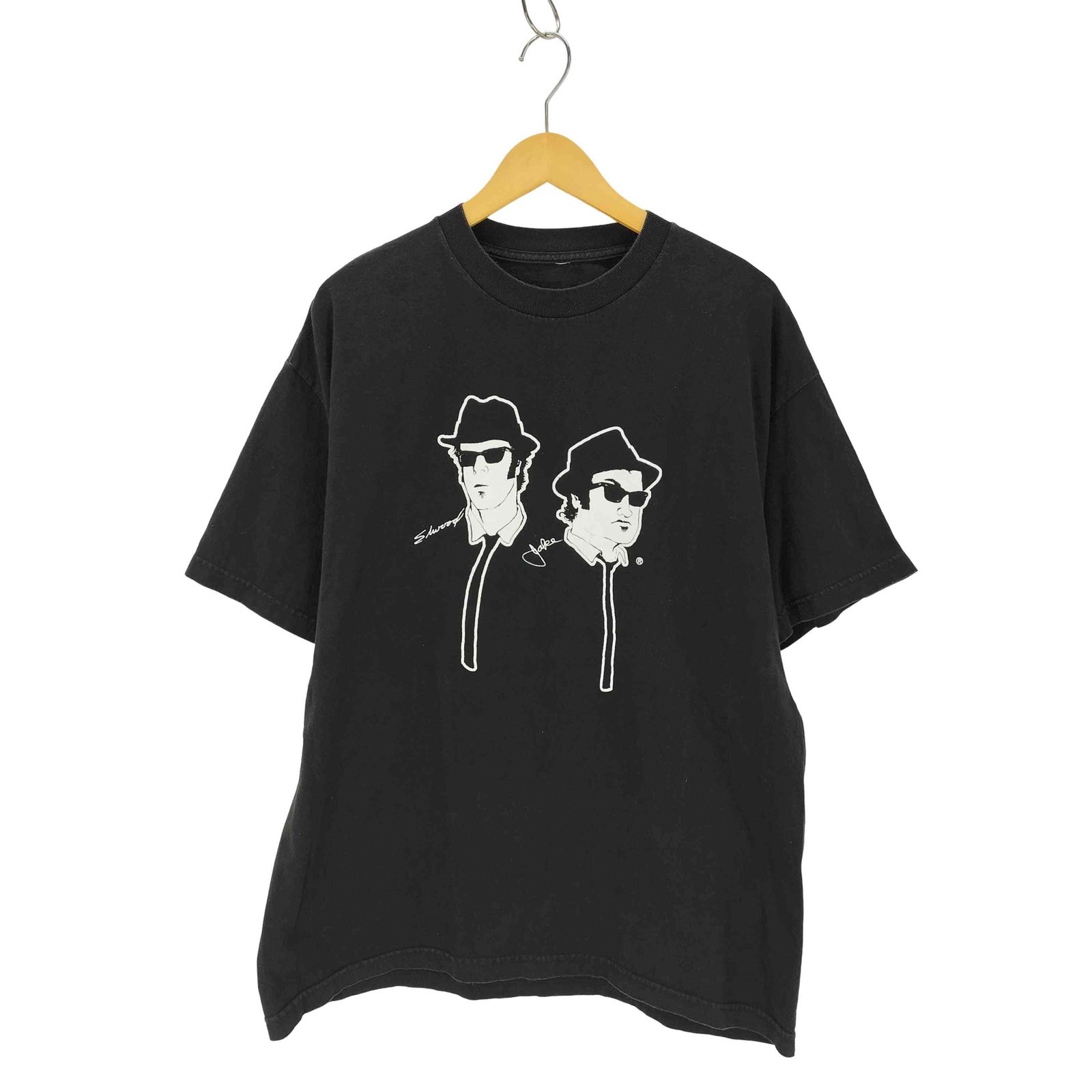 ユーズドフルギ USED古着 裾袖ダブルステッチ ムービーTシャツ メンズ 表記無 