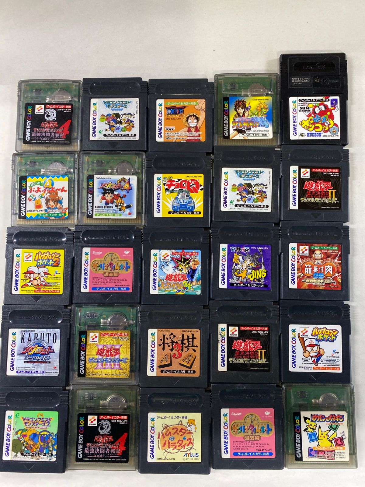 ゲームボーイ ソフト25点 ゲームボーイソフト25点