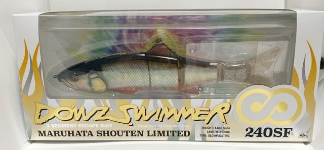 JACKALL|ジャッカル DOWZ SWIMMER ∞エイト 240SF ダウズスイマー エイト 240SF|カラー マルハタ生ハス 86675-007