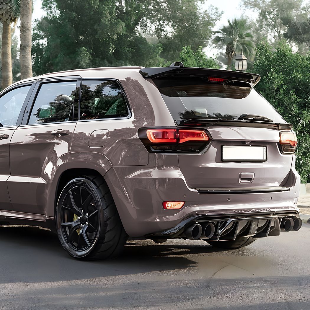 ジープ チェロキー SRT グランドチェロキー 2012-2021 トップスポイラー リアウィング エアロダイナミクス 改装 - ABS素材 4.03 GXCLY968夏 BRIGHTFACE_UK