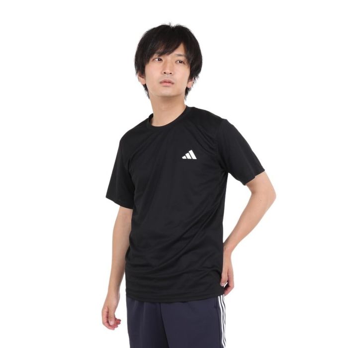 【新品・5営業日で発送】ADIDAS アディダス 31_MTR-ESBASETシャツ (NQE20) 色 : BLK／WHT サイズ : J／3XL 