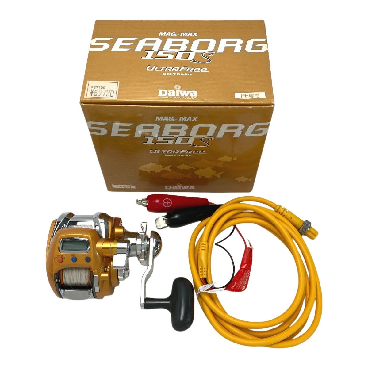 DAIWA ダイワ シーボーグ 150S 00801242 PE 電動リール 箱 コード付き