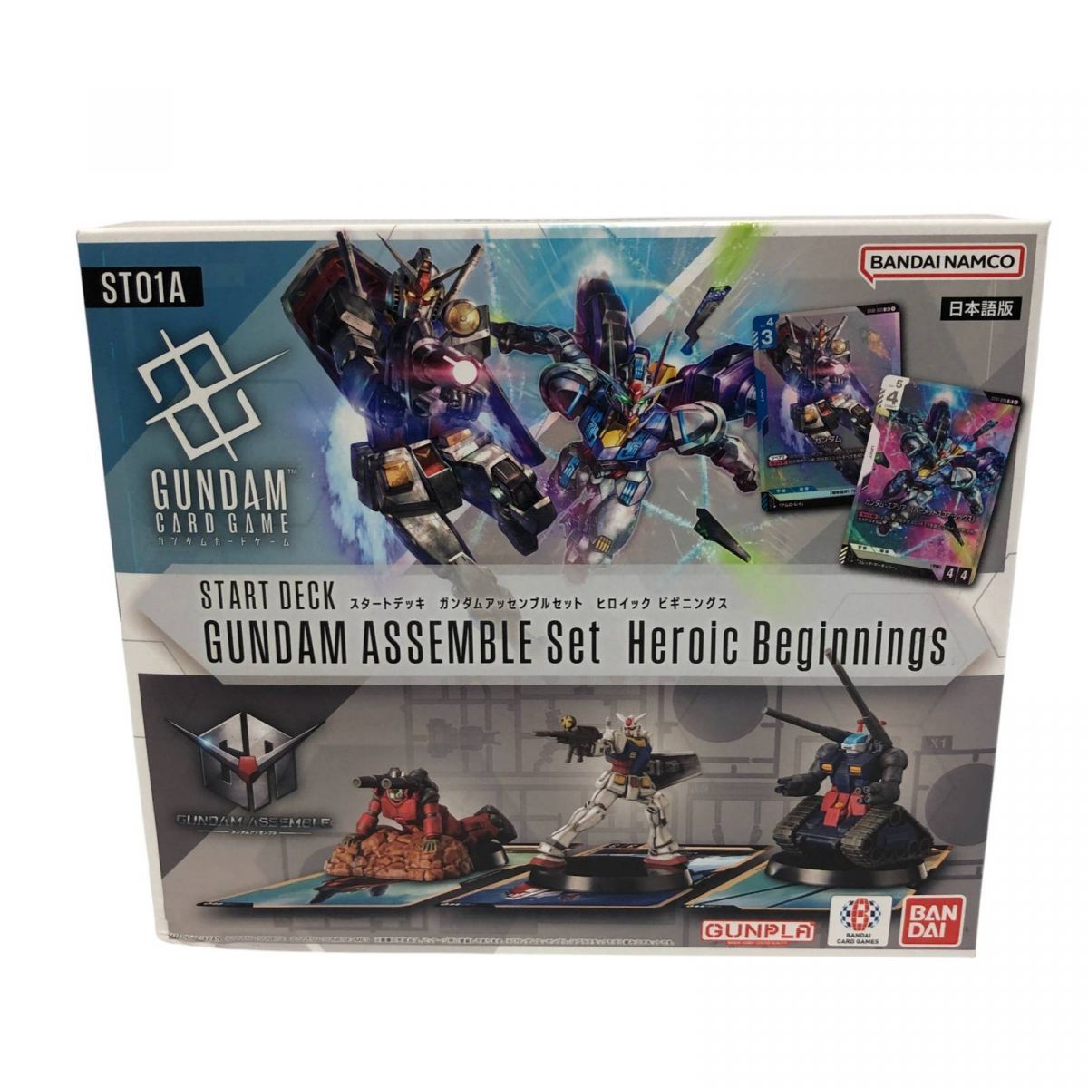 ガンダムカードゲーム スタートデッキ アッセンブルセット 未開封4種⑥ 新品]ガンダムカードゲーム スタートデッキ ガンダム