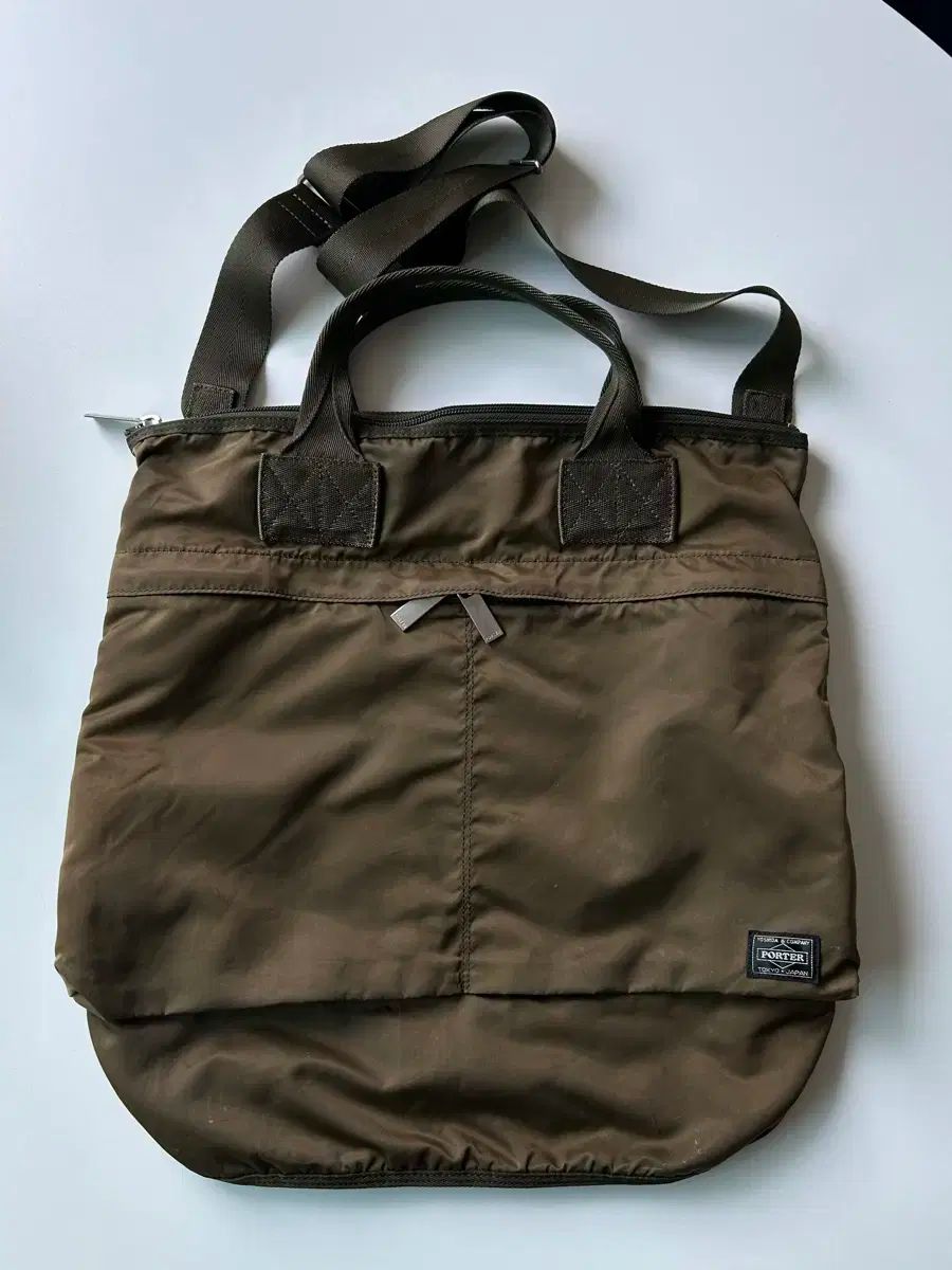 Porter ポーター フレーム 2WAY トートバッグ セージ グリーン