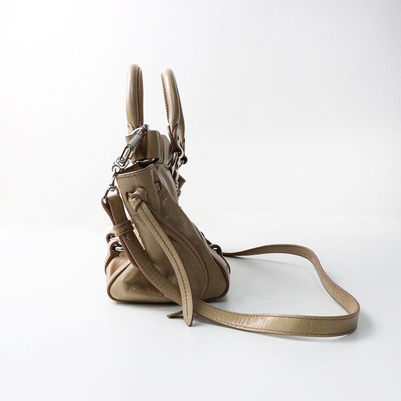 人気アイテム 美品 ミュウミュウ MIU MIU RN0647 VITELLO LUX 2WAY