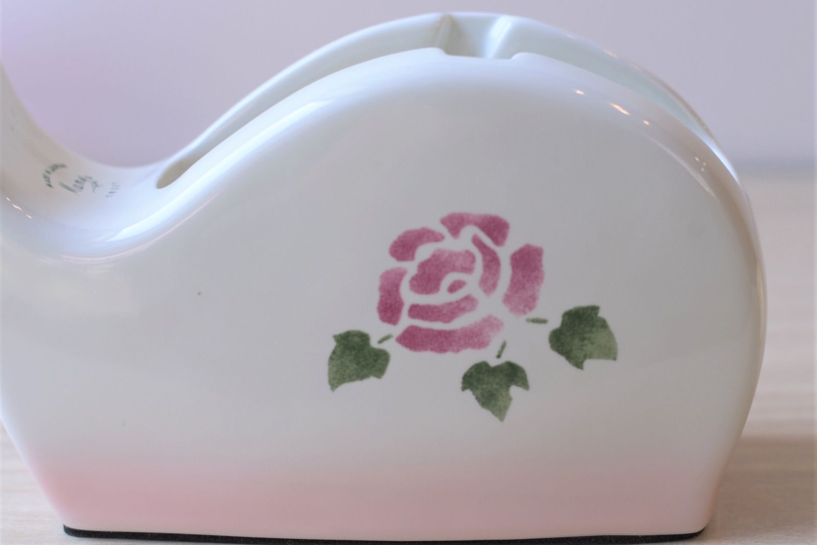 花　マニーローズ　スプレーとテープカッター マニー ローズ陶器 テープカッター【マニーと薔薇の雑貨のアン