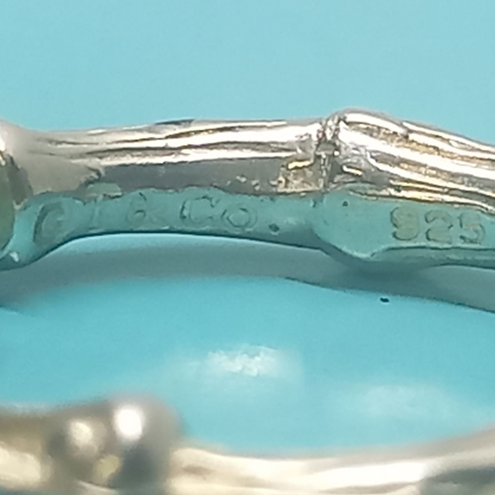 Tiffany & Co. バンブー フープピアス 925シルバー 楽天市場】ティファニー バンブー フープピアス ピアス シルバー