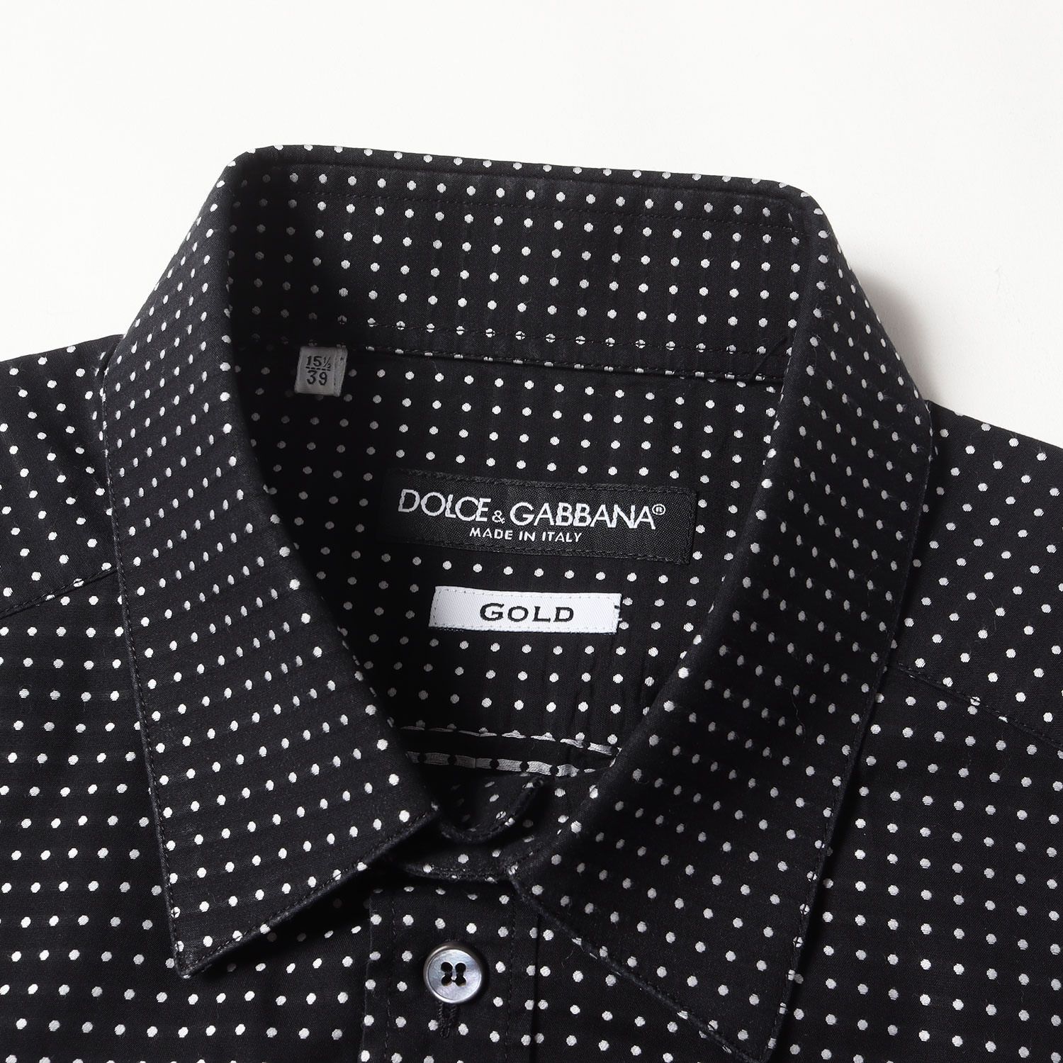 DOLCE&GABBANA ドルチェ&ガッバーナ シャツ サイズ:15 1/2 / ポルカ