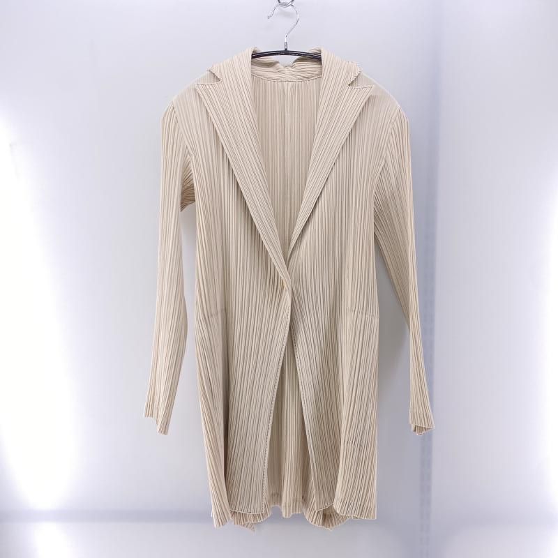 ISSEIMIYAKE FETE ロングプリーツシャツ ISSEY MIYAKE(イッセイミヤケ) FETE プリーツ ロング シャツ