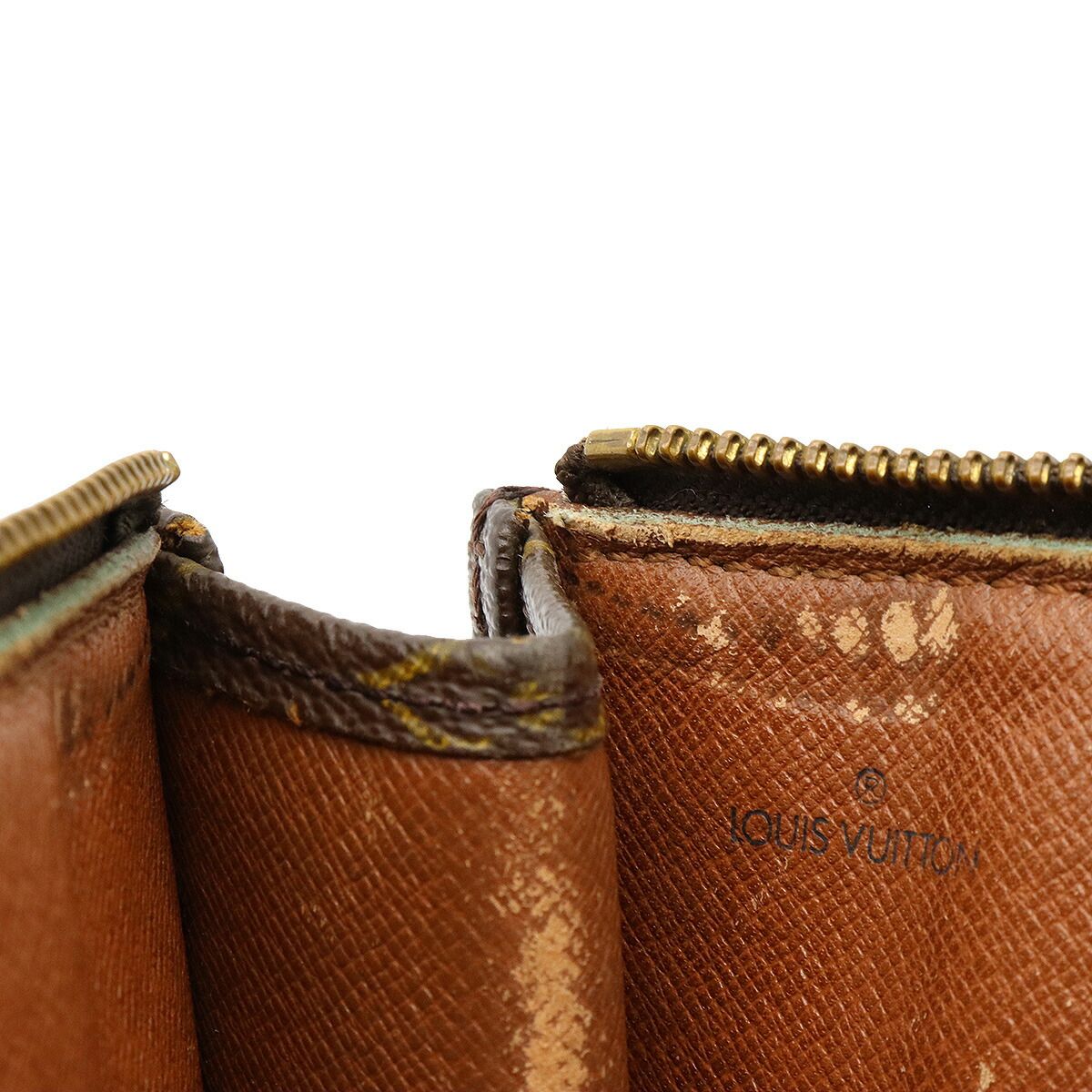 吉田カバン ポーター レザーブリーフケース 茶色 本革 ショルダー