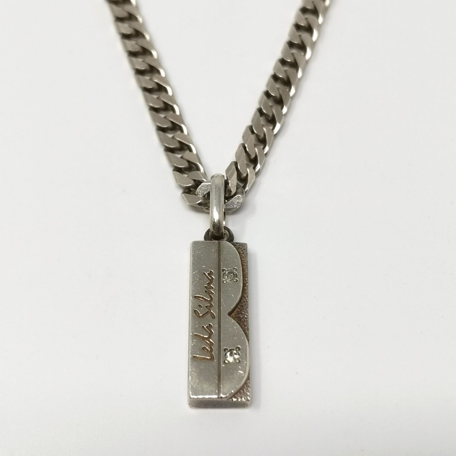 Leda SILMA レダシルマ 喜平 ネックレス シルバー系 中古美品 管理番号