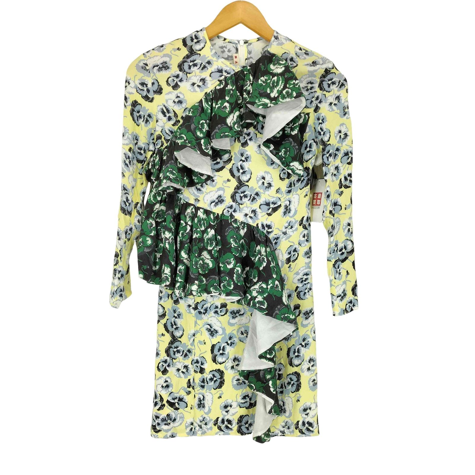マルニ MARNI 花柄 フリルデザインチュニック レディース 10