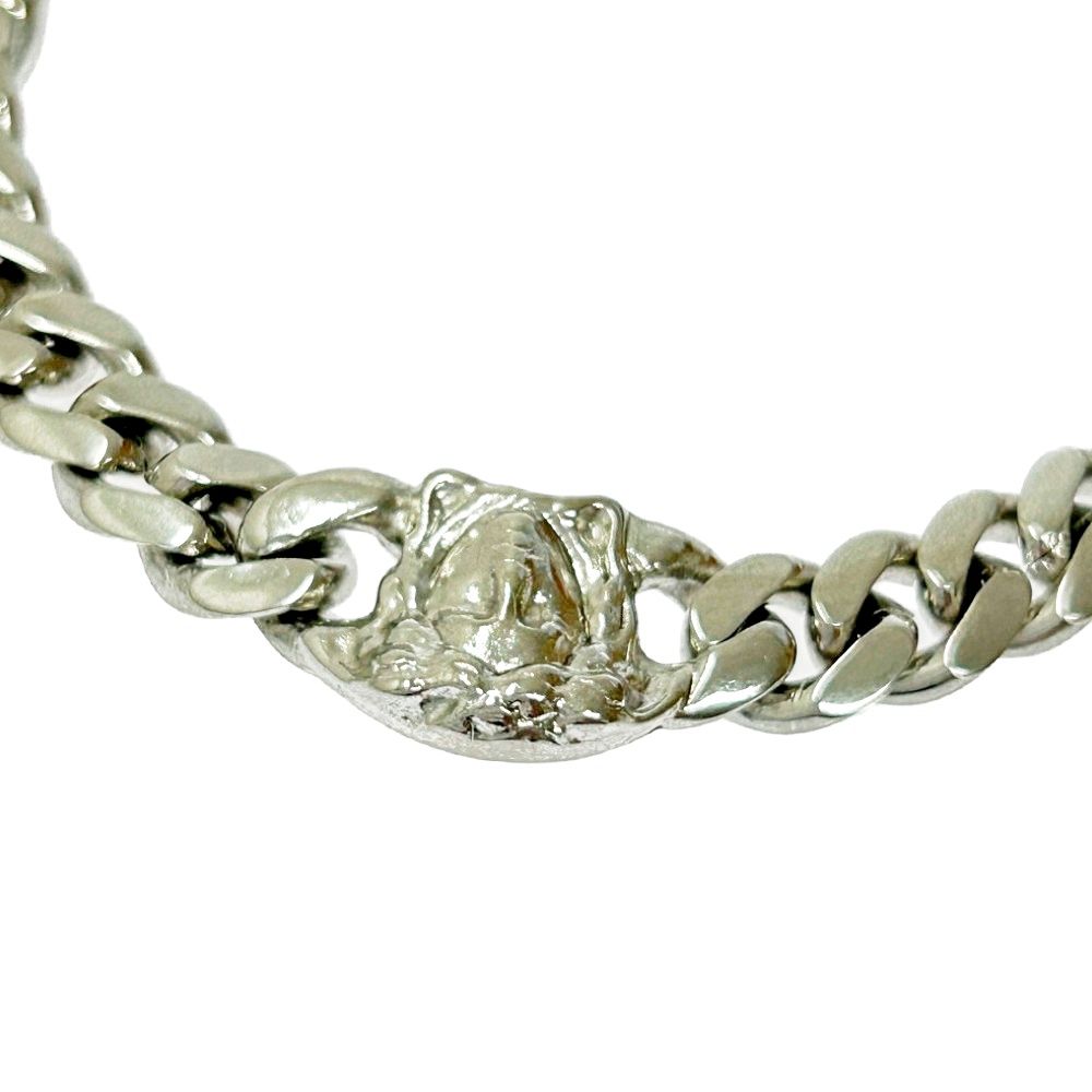 中古】VERSACE ヴェルサーチ メタル メデューサ ブレスレット メンズ 