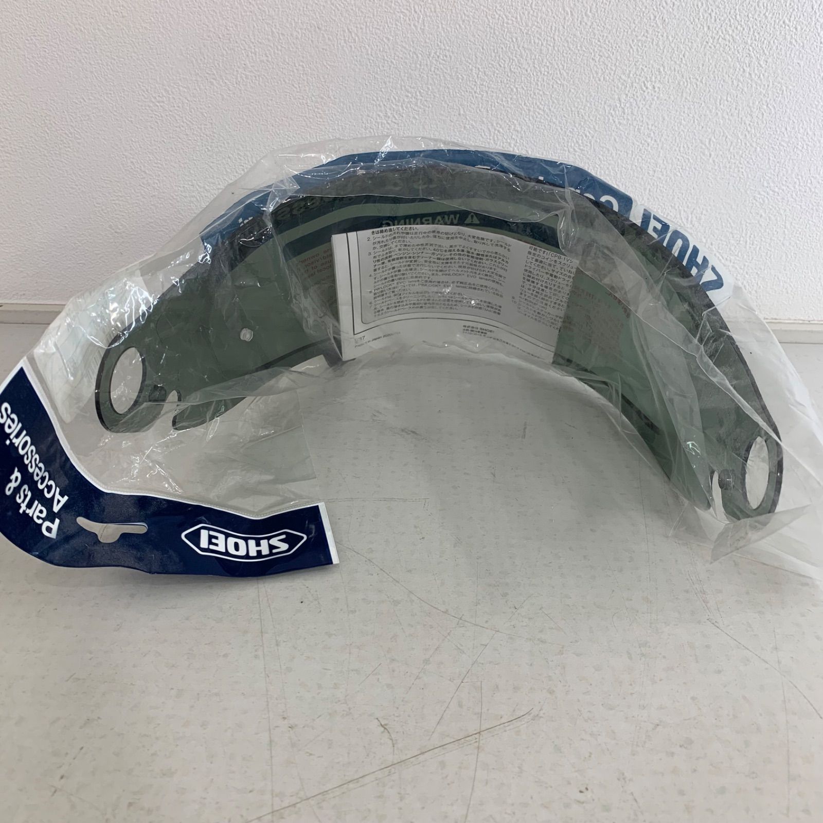 新品】SHOEI CPB-1V PINLOCK Dスモーク ヘルメットシールド Ts