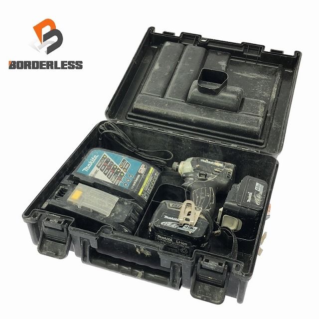 ☆中古品☆makita マキタ 14.4V 充電式インパクトドライバー 