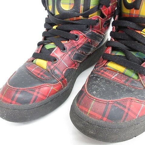 アディダス ハイカット　ジェレミー スコット インスティンクト　ビッグタン adidas×JEREMY SCOTT アディダス×ジェレミースコット】ビッグ