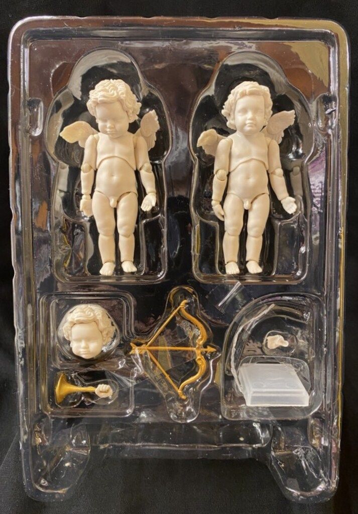 mK913a [未開封] フリーイング figma SP-076 天使像 / テーブル美術館