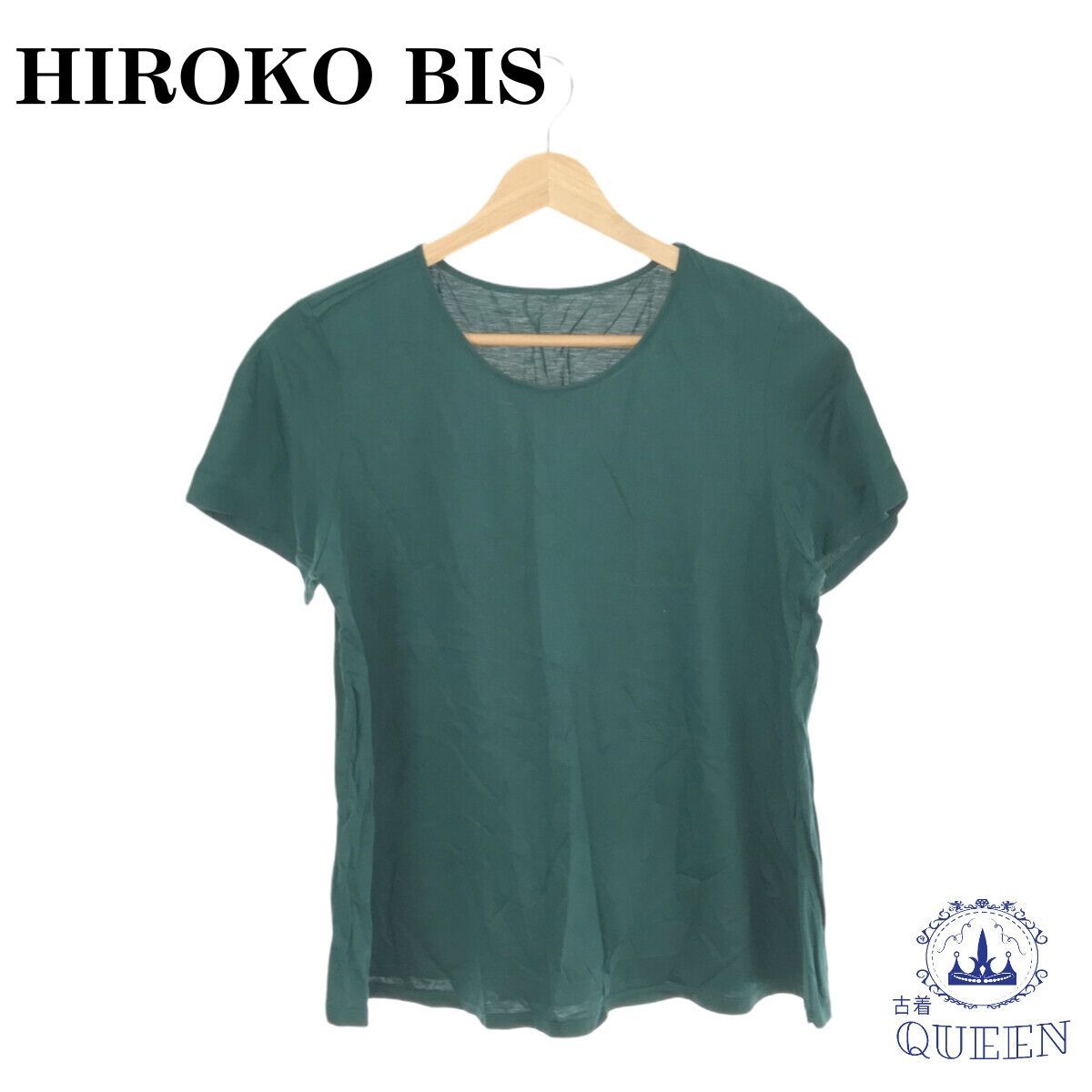 訳アリ】 HIROKO BIS ヒロコビス トップス Tシャツ 半袖 オシャレ