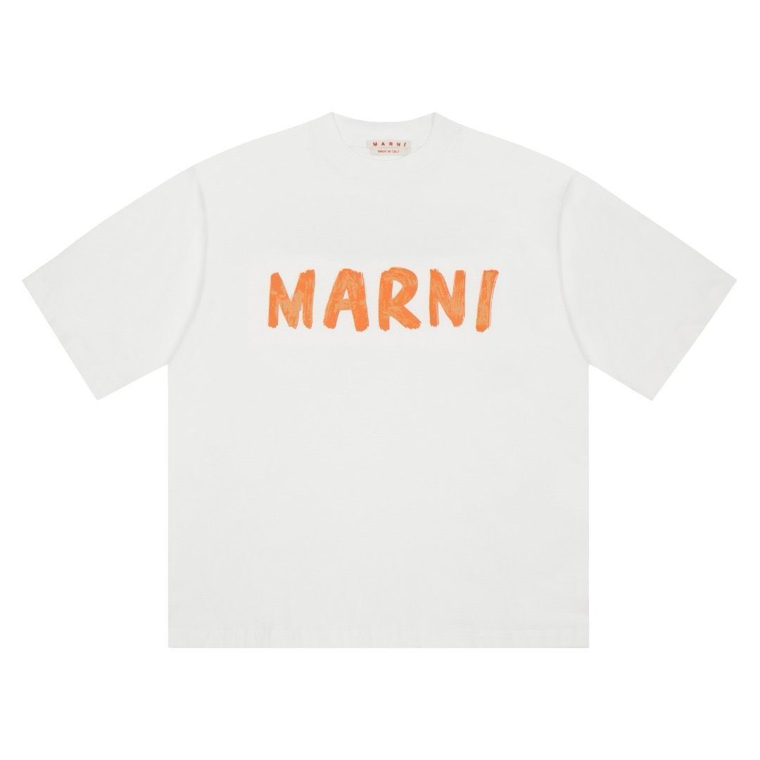 MARNI マルニ Tシャツ レディース クルーネック オーバーサイズ 