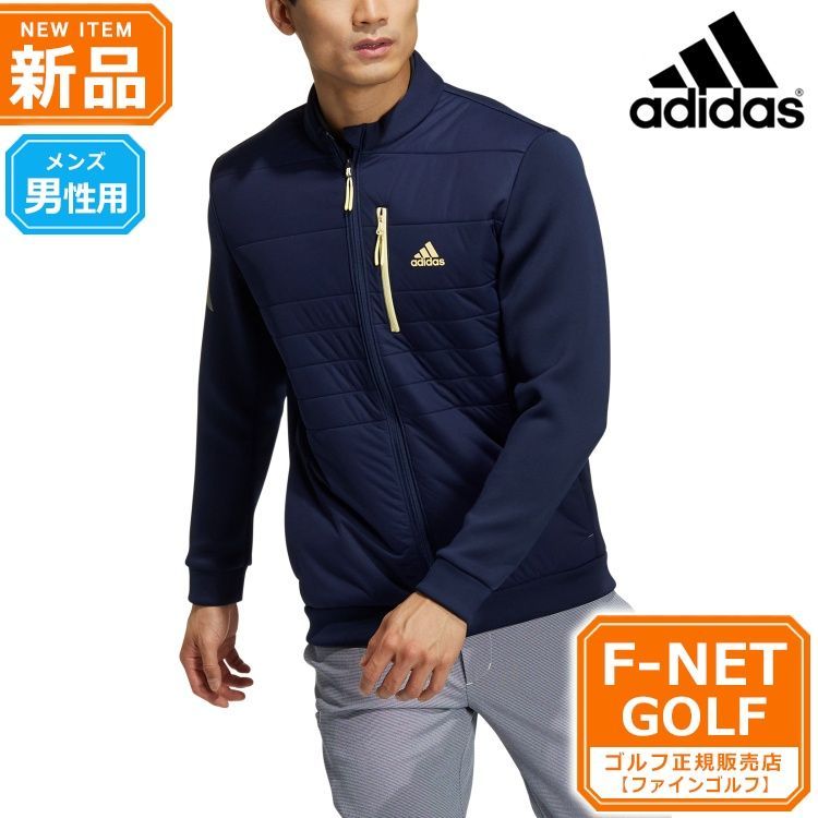 カレッジネイビー】秋 冬 adidas アディダス ゴルフウェア WL549